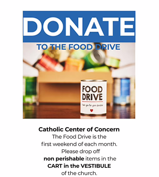 Food Drive This Weekend