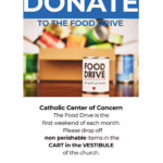 Food Drive This Weekend