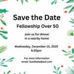 Fellowship Over 50 Dinner