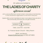 Ladies of Charity Social