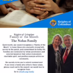 Family of the Month Nolan Family