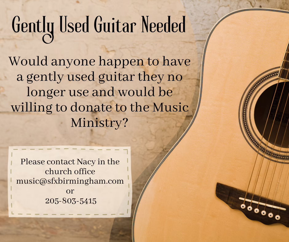 Guitar Needed