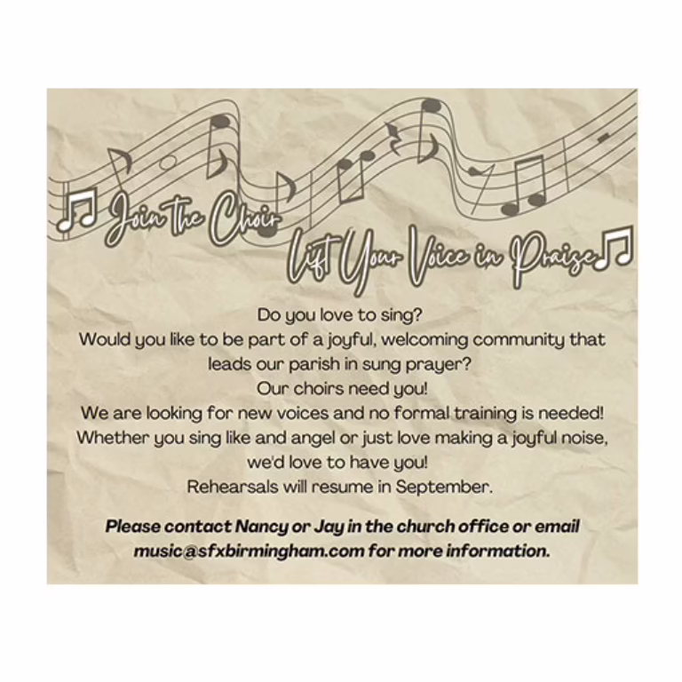 Life Your Voice in Praise!