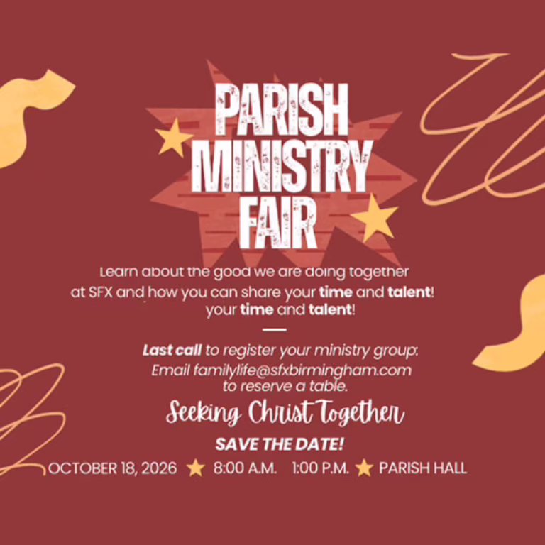 Parish Ministry Fair