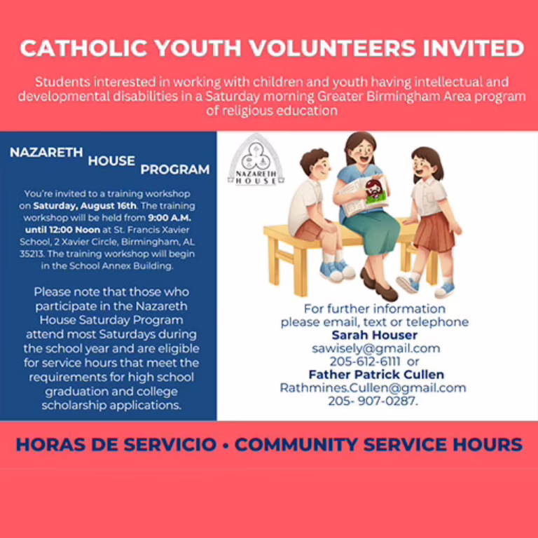 Catholic Youth Volunteers at Nazareth House