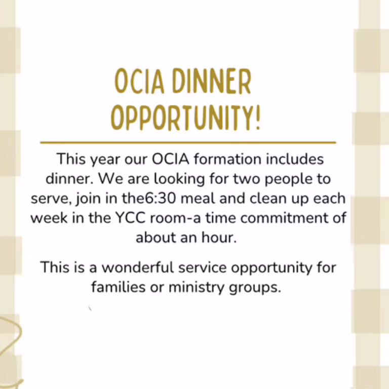 ocia-dinner