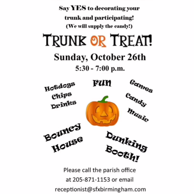 Trunk or Treat 2025