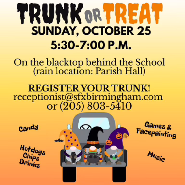 Trunk or Treat
