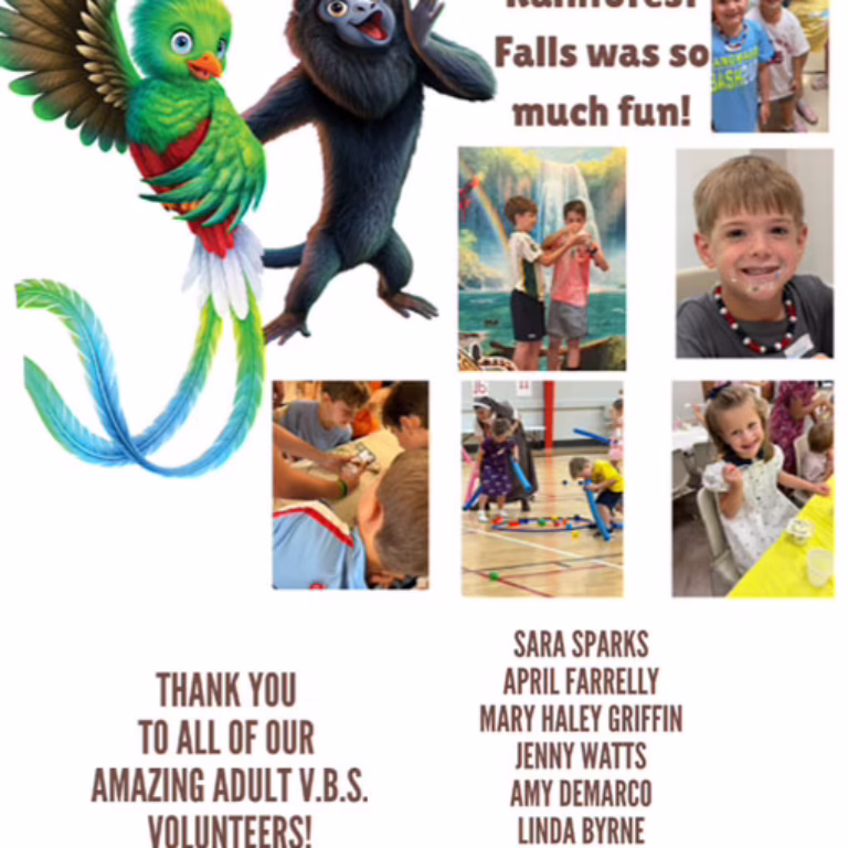 VBS Thank You!
